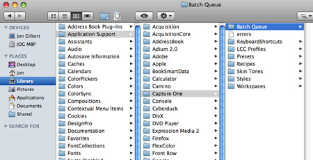 phase one library application support
